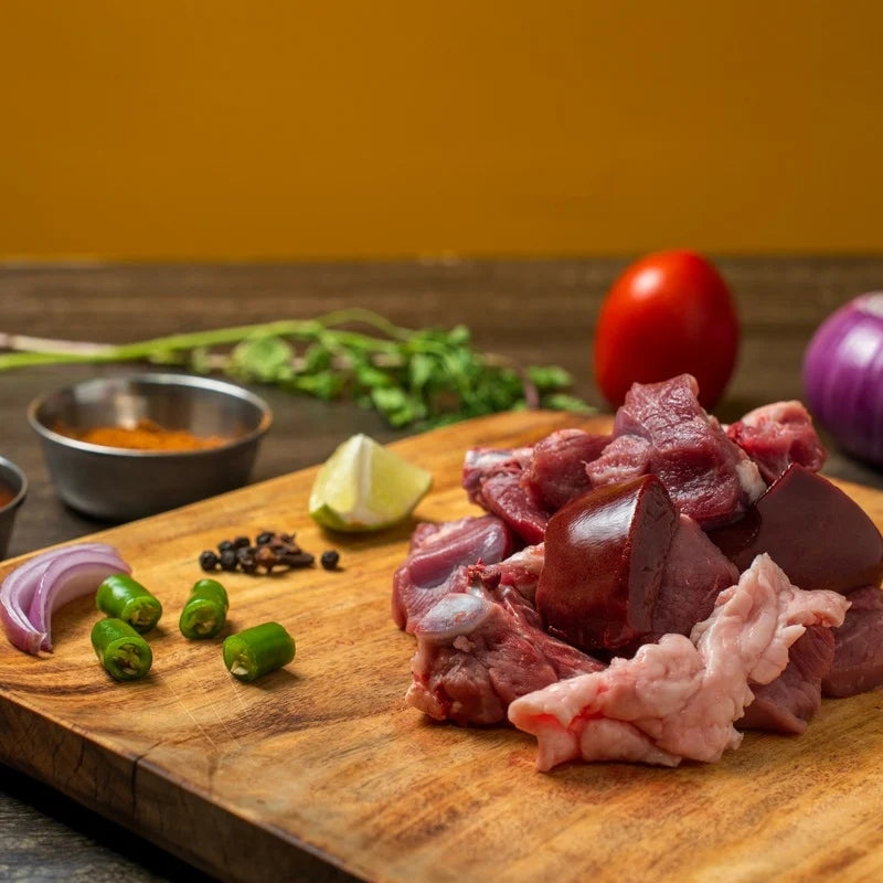 Meatyns Mix Mutton ( Liver & Fat add )