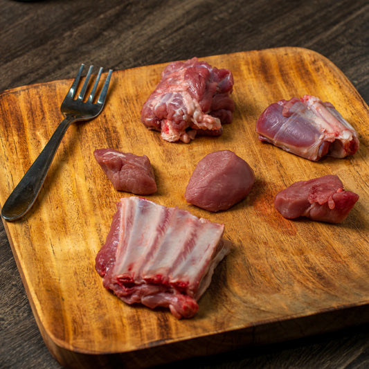 Premium Goat Curry Cut (Long Shoulder, Boneless & Goat Shank)