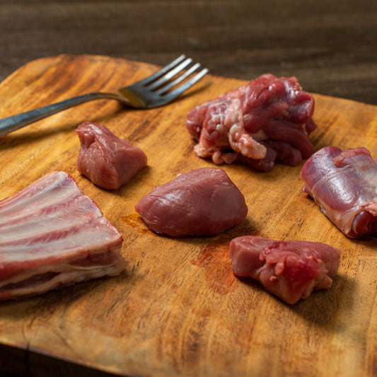 Premium Goat Curry Cut (Long Shoulder, Boneless & Goat Shank)